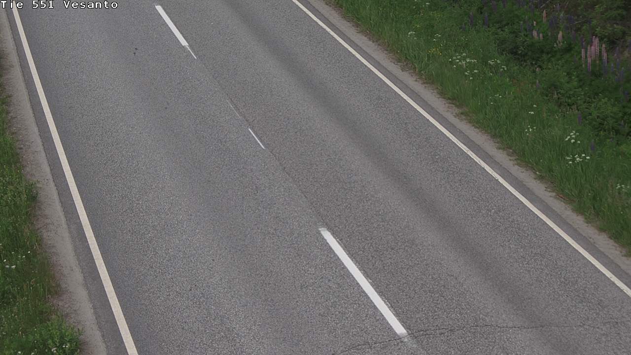 Weather Camera Image Road 551 Vesanto Löttökorpi, Vesanto, Pohjois-Savo