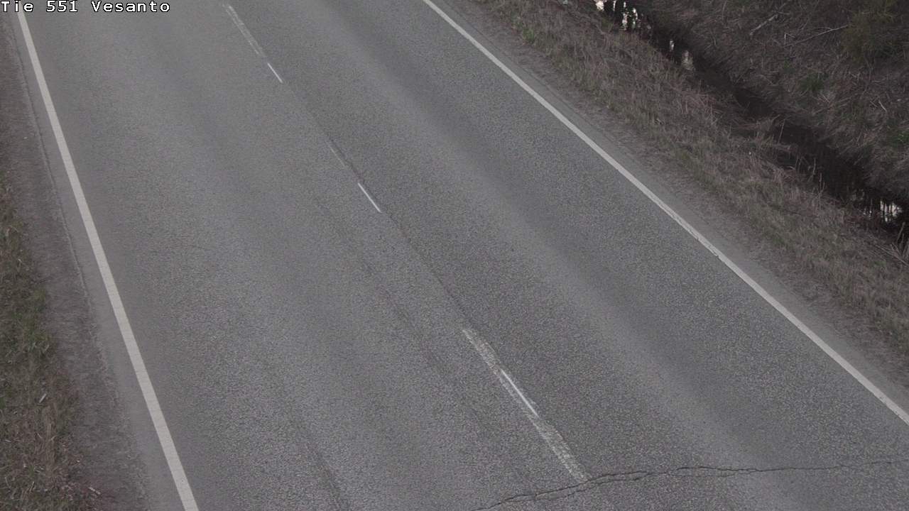 Weather Camera Image Väg 551 Vesanto Löttökorpi, Vesanto, Pohjois-Savo