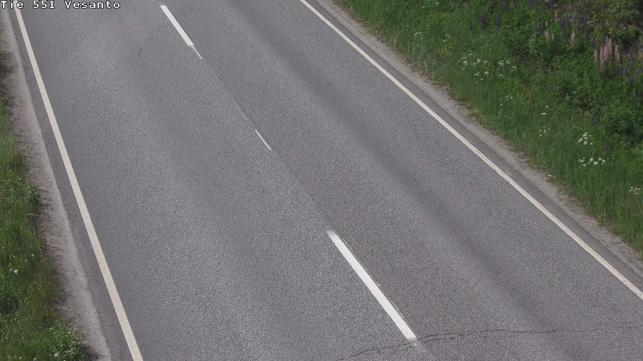Weather Camera Image Road 551 Vesanto Löttökorpi, Vesanto, Pohjois-Savo
