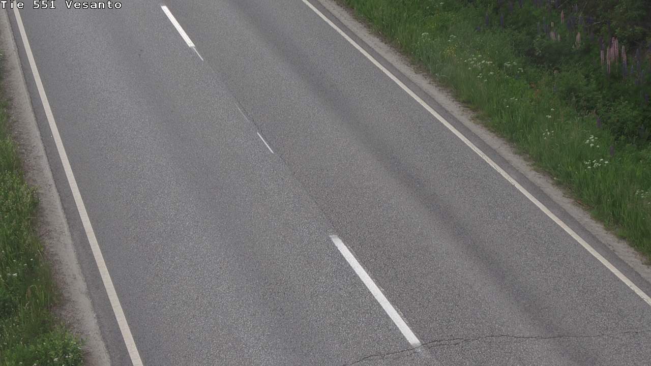 Weather Camera Image Road 551 Vesanto Löttökorpi, Vesanto, Pohjois-Savo