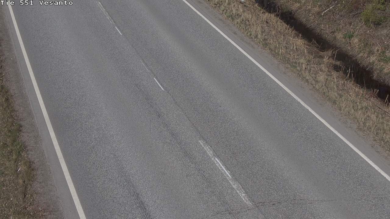 Weather Camera Image Väg 551 Vesanto Löttökorpi, Vesanto, Pohjois-Savo