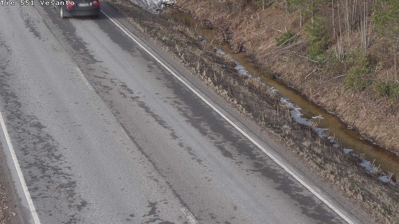 Weather Camera Image Road 551 Vesanto Löttökorpi, Vesanto, Pohjois-Savo