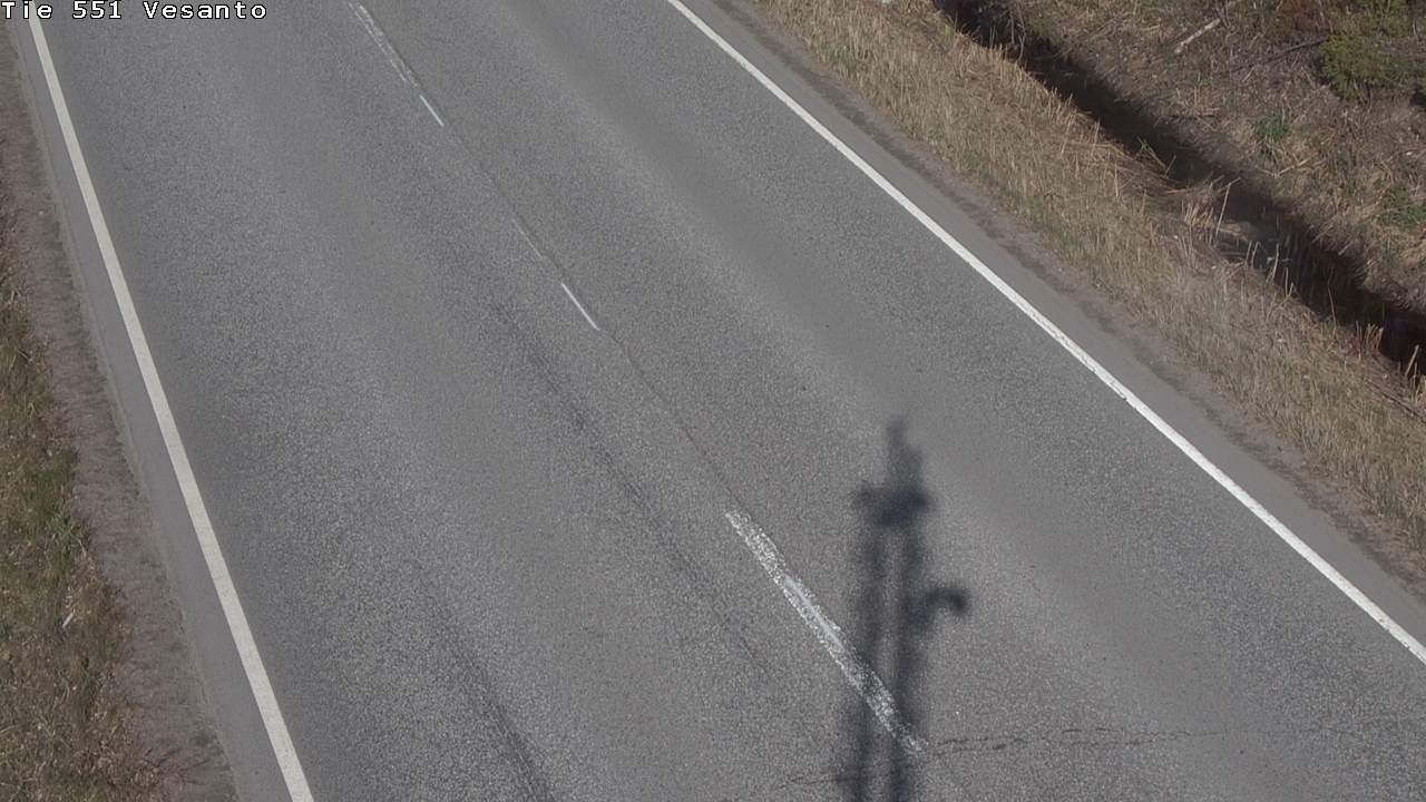 Weather Camera Image Väg 551 Vesanto Löttökorpi, Vesanto, Pohjois-Savo