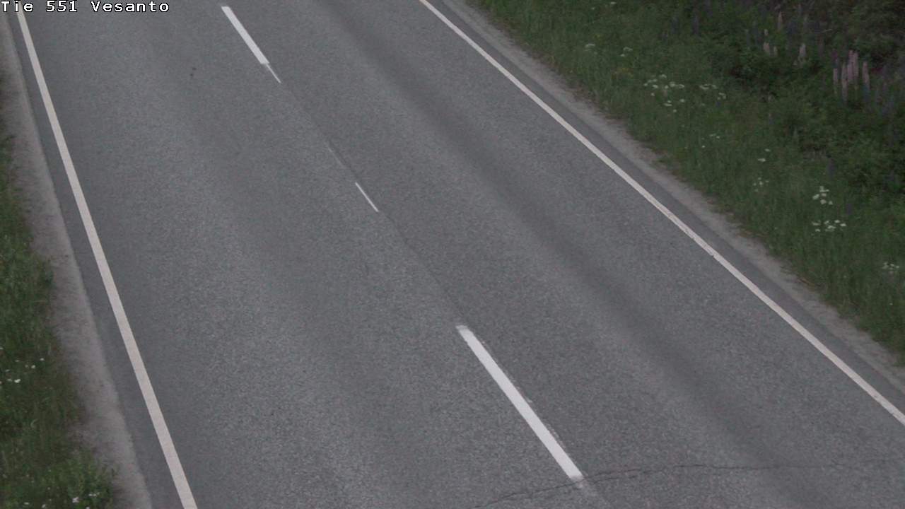 Weather Camera Image Road 551 Vesanto Löttökorpi, Vesanto, Pohjois-Savo