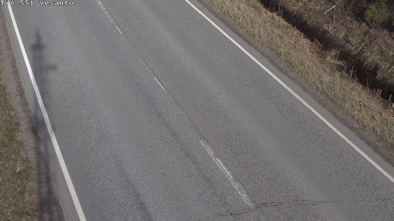 Weather Camera Image Väg 551 Vesanto Löttökorpi, Vesanto, Pohjois-Savo