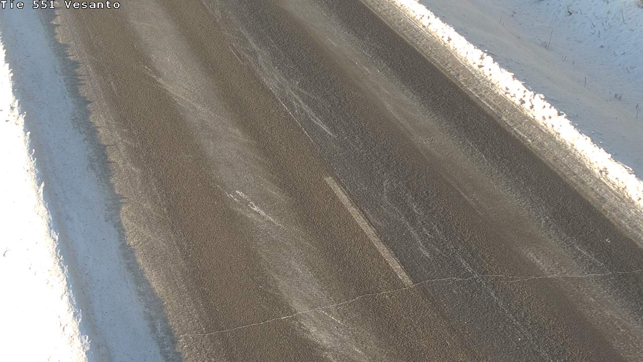 Weather Camera Image Väg 551 Vesanto Löttökorpi, Vesanto, Pohjois-Savo