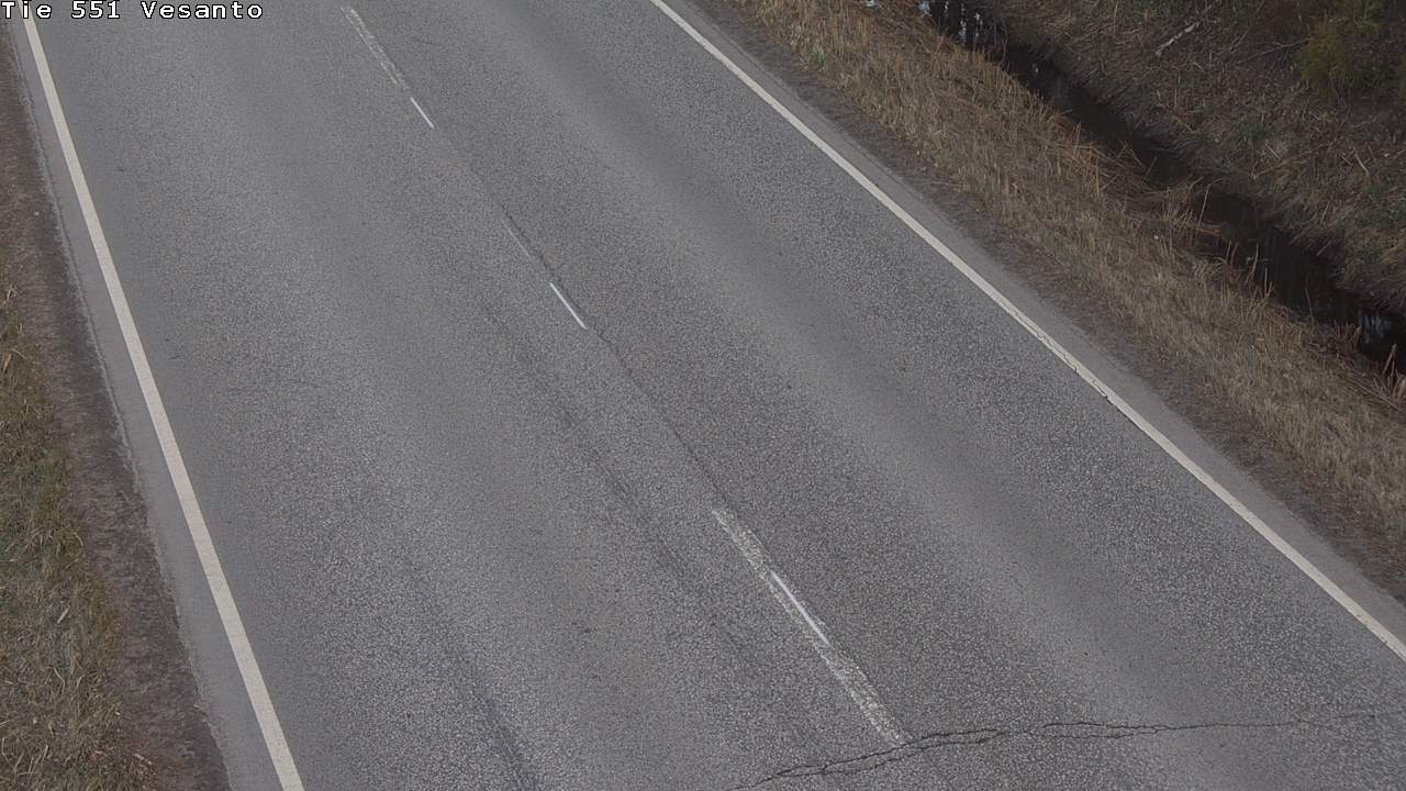 Weather Camera Image Väg 551 Vesanto Löttökorpi, Vesanto, Pohjois-Savo