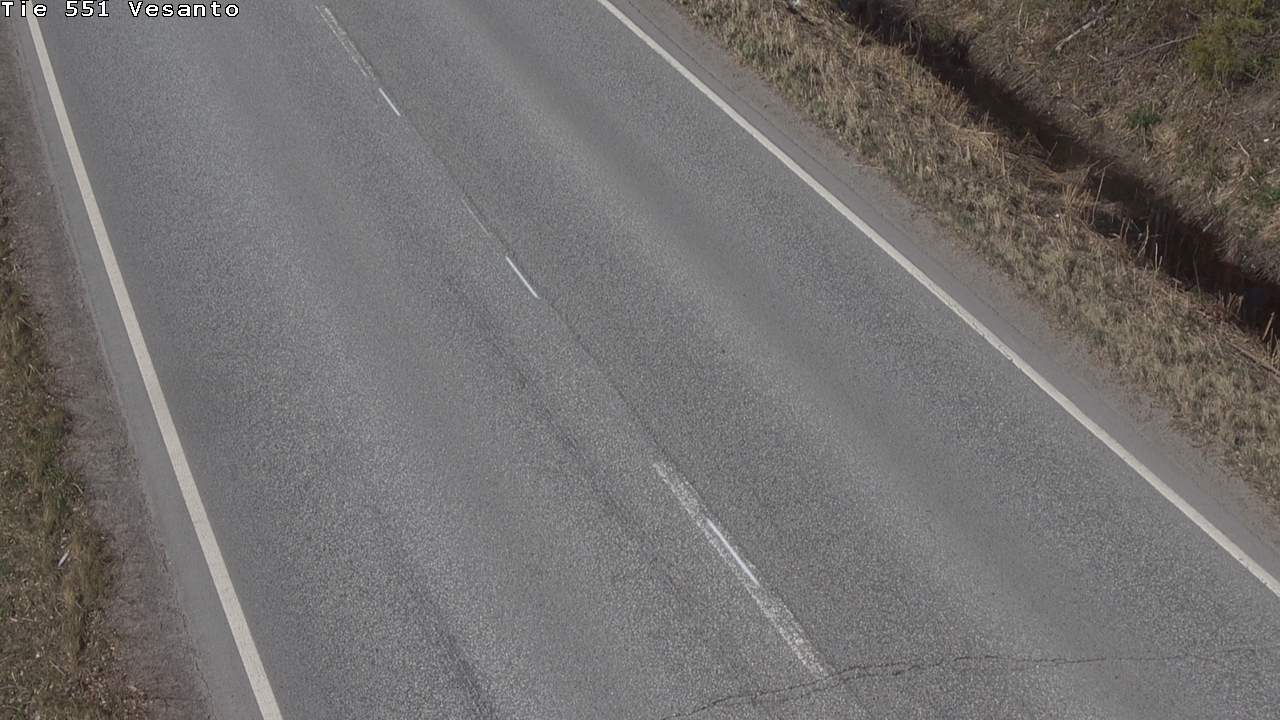 Weather Camera Image Väg 551 Vesanto Löttökorpi, Vesanto, Pohjois-Savo