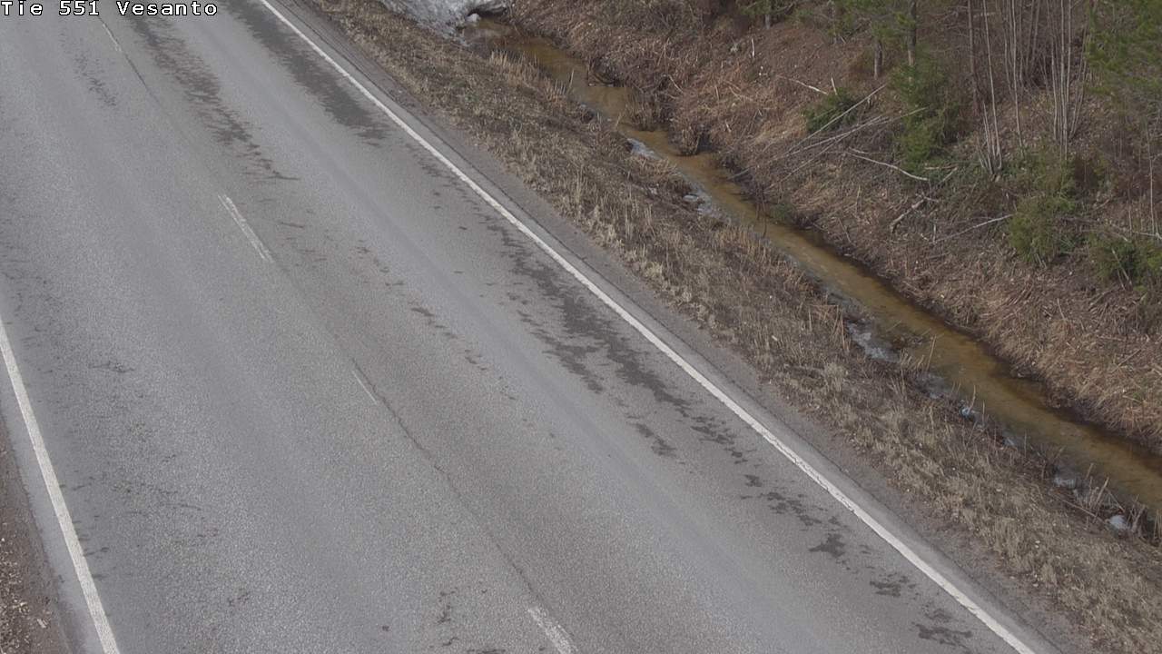 Weather Camera Image Road 551 Vesanto Löttökorpi, Vesanto, Pohjois-Savo