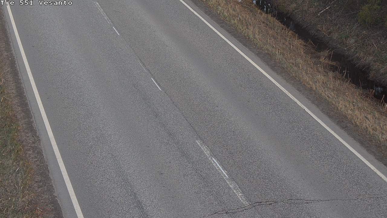 Weather Camera Image Väg 551 Vesanto Löttökorpi, Vesanto, Pohjois-Savo
