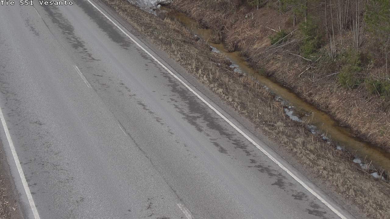 Weather Camera Image Road 551 Vesanto Löttökorpi, Vesanto, Pohjois-Savo