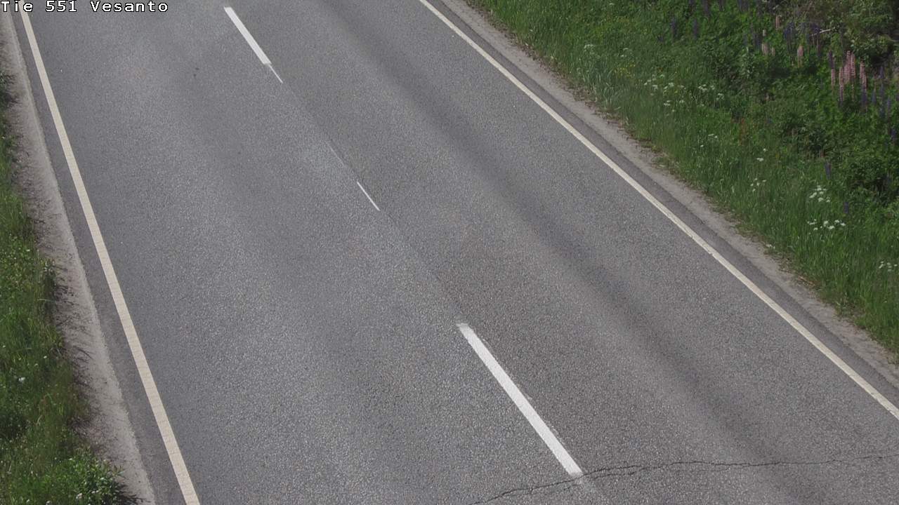Weather Camera Image Road 551 Vesanto Löttökorpi, Vesanto, Pohjois-Savo