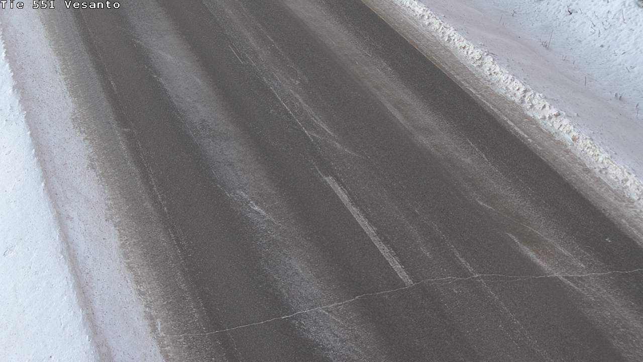 Weather Camera Image Road 551 Vesanto Löttökorpi, Vesanto, Pohjois-Savo