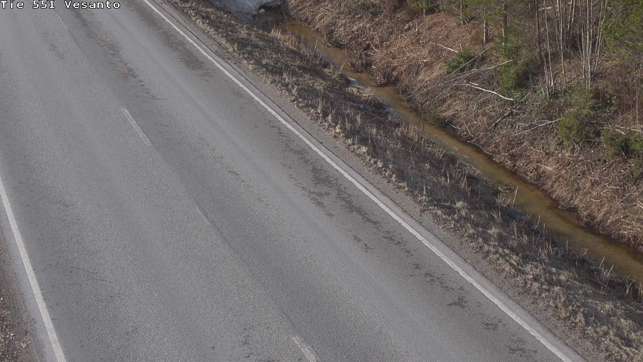 Weather Camera Image Road 551 Vesanto Löttökorpi, Vesanto, Pohjois-Savo