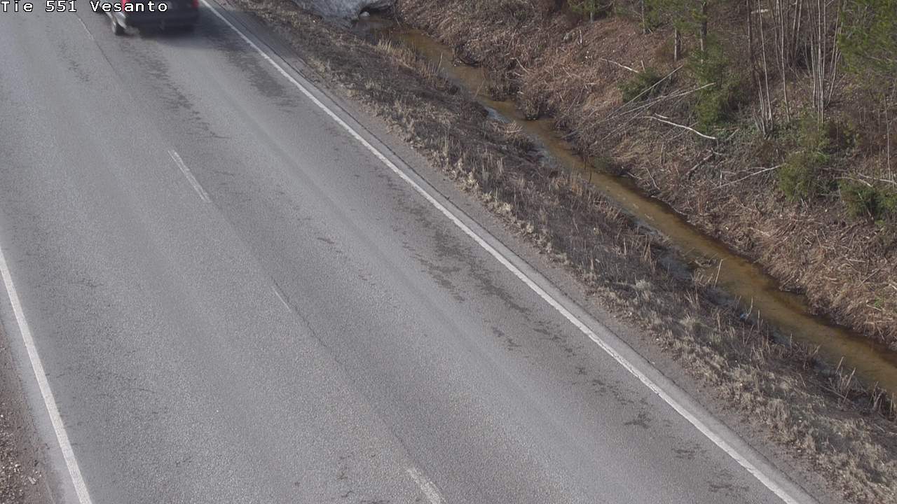 Weather Camera Image Road 551 Vesanto Löttökorpi, Vesanto, Pohjois-Savo