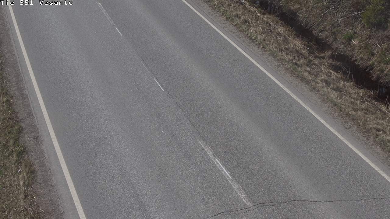 Weather Camera Image Väg 551 Vesanto Löttökorpi, Vesanto, Pohjois-Savo
