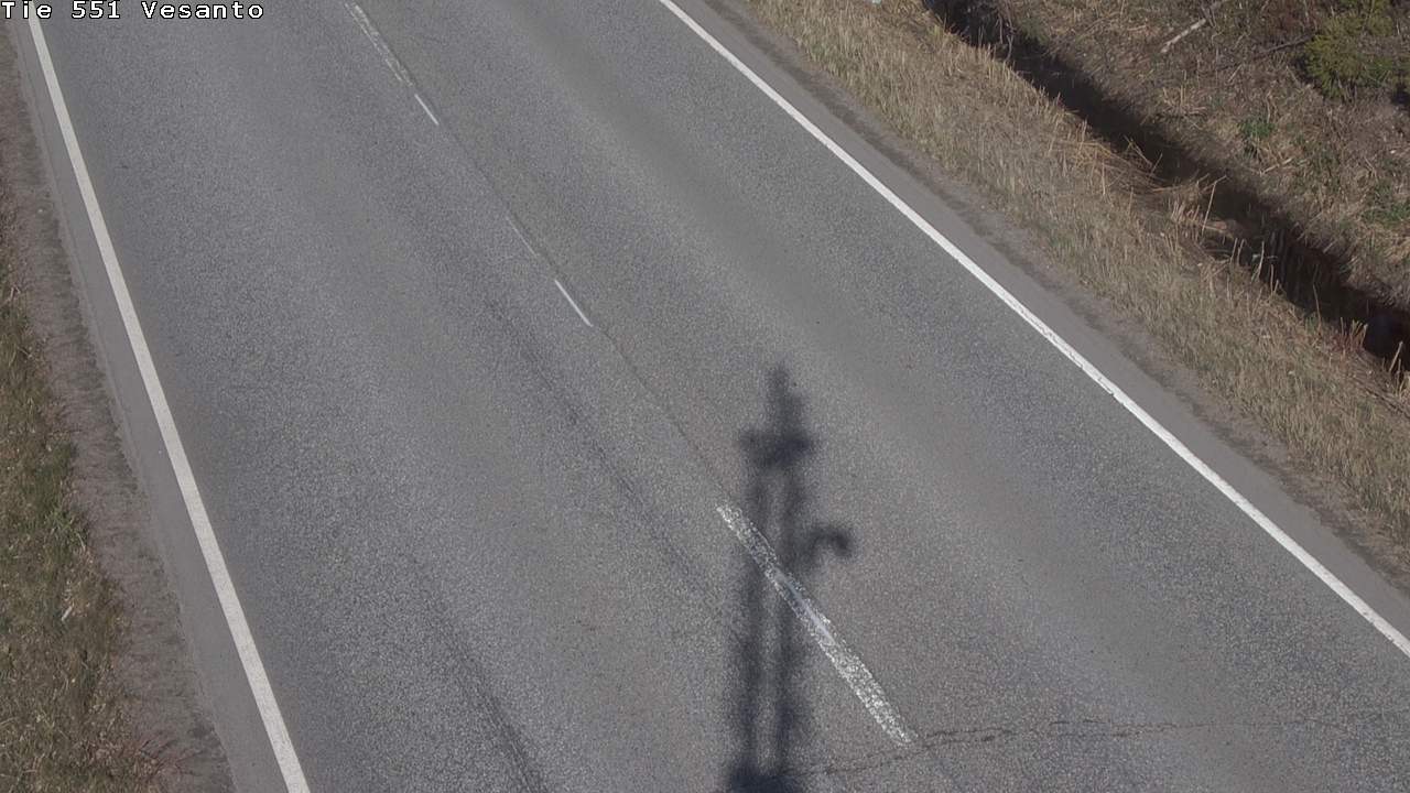 Weather Camera Image Väg 551 Vesanto Löttökorpi, Vesanto, Pohjois-Savo
