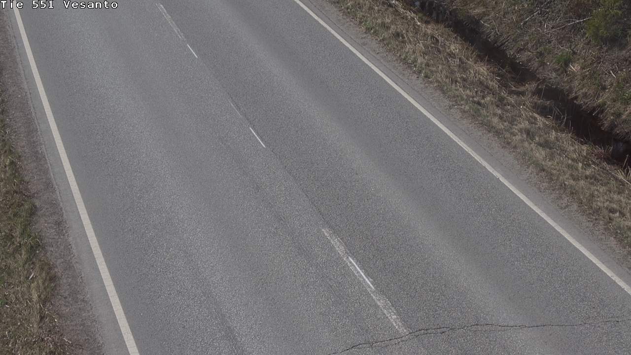 Weather Camera Image Väg 551 Vesanto Löttökorpi, Vesanto, Pohjois-Savo