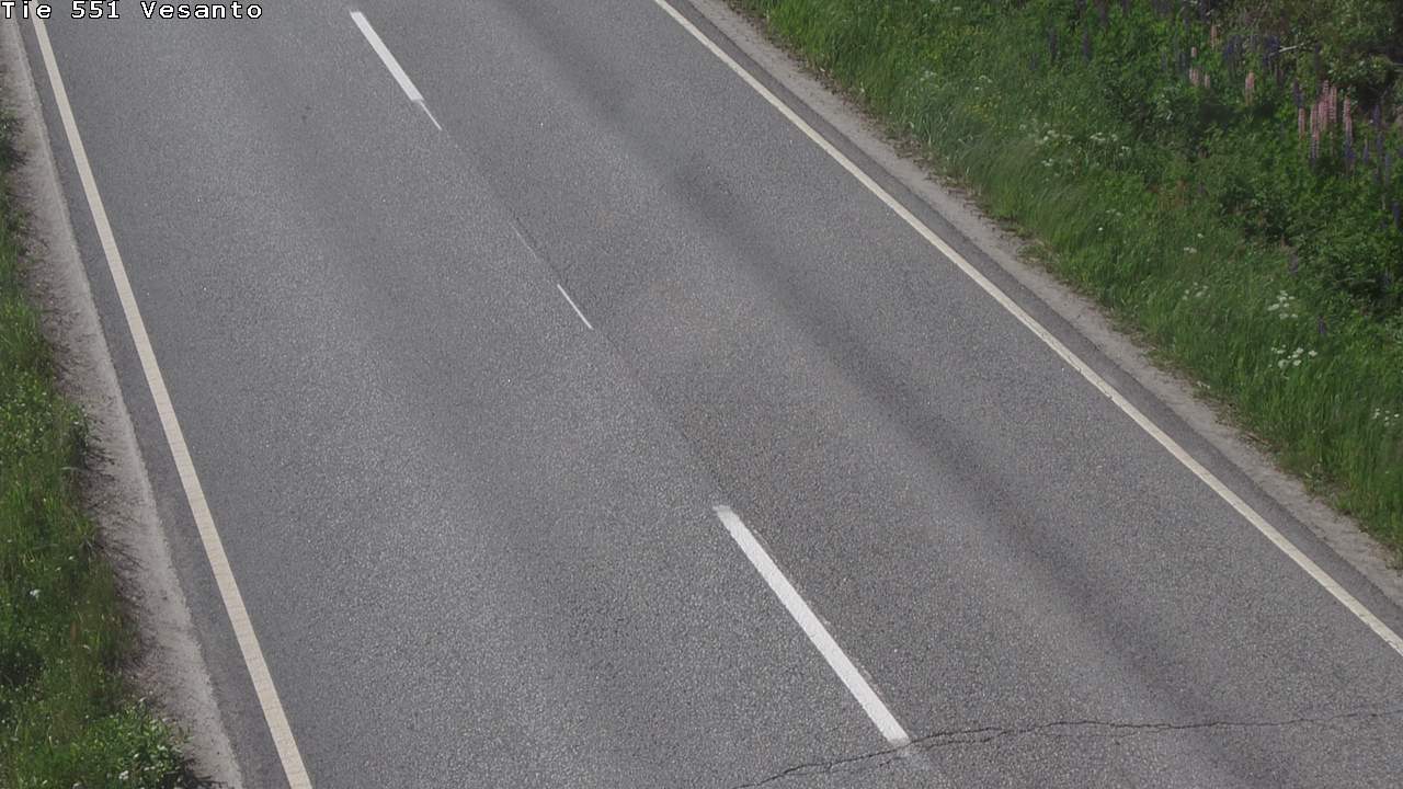 Weather Camera Image Road 551 Vesanto Löttökorpi, Vesanto, Pohjois-Savo