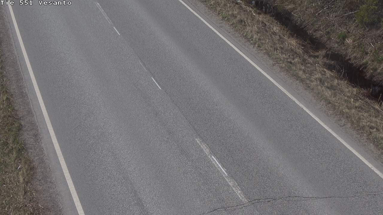 Weather Camera Image Väg 551 Vesanto Löttökorpi, Vesanto, Pohjois-Savo