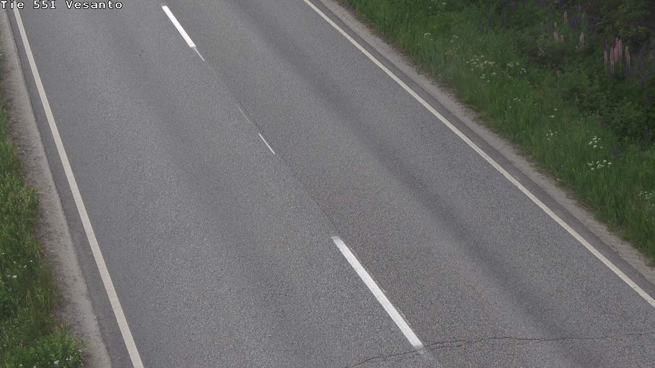 Weather Camera Image Road 551 Vesanto Löttökorpi, Vesanto, Pohjois-Savo