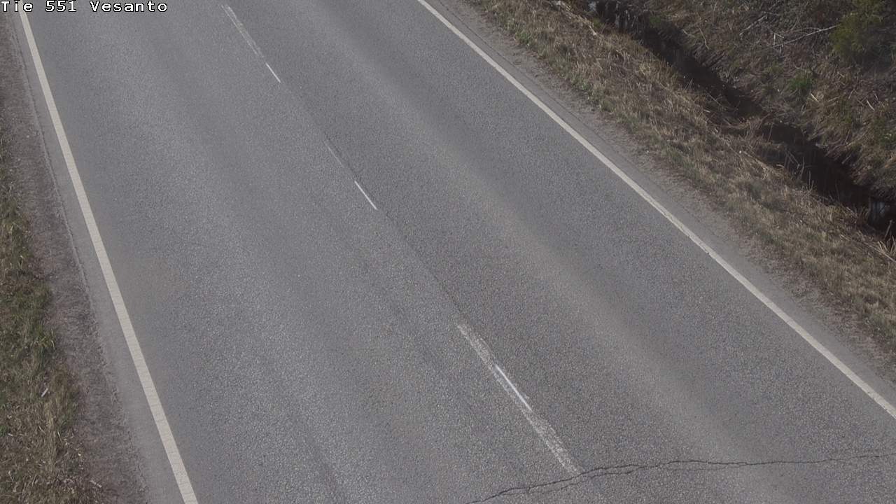 Weather Camera Image Väg 551 Vesanto Löttökorpi, Vesanto, Pohjois-Savo