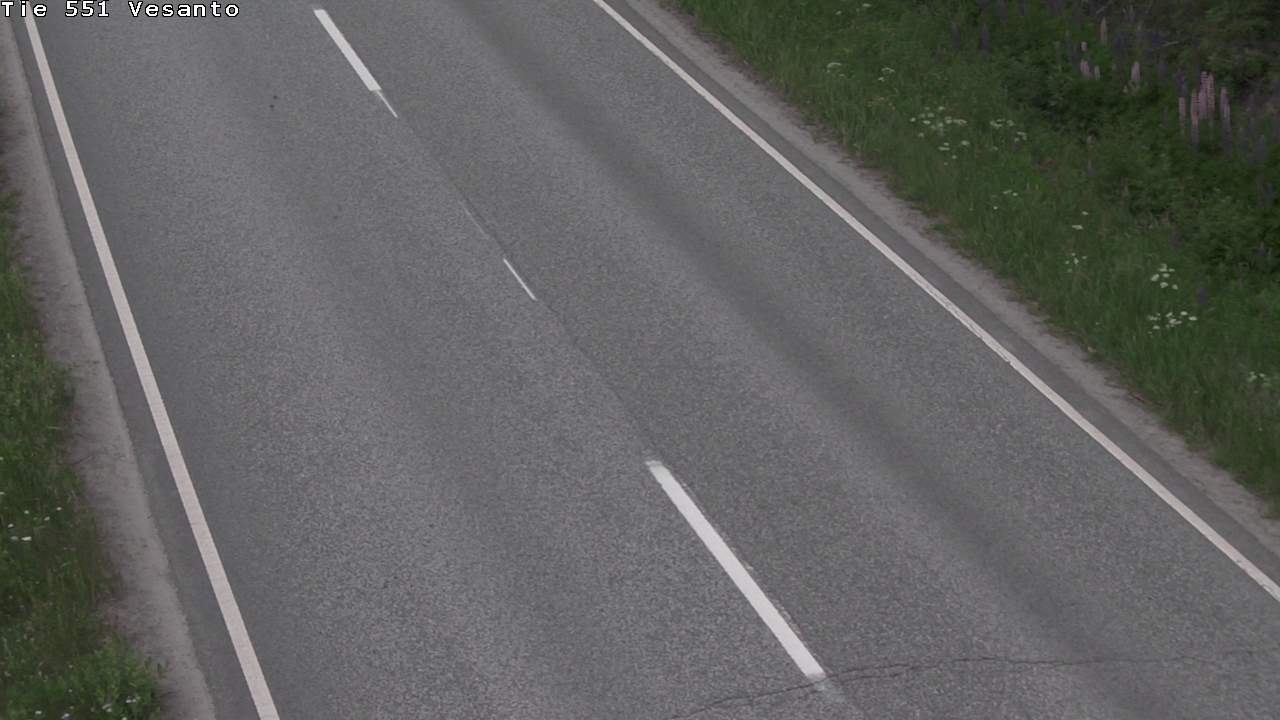 Weather Camera Image Road 551 Vesanto Löttökorpi, Vesanto, Pohjois-Savo