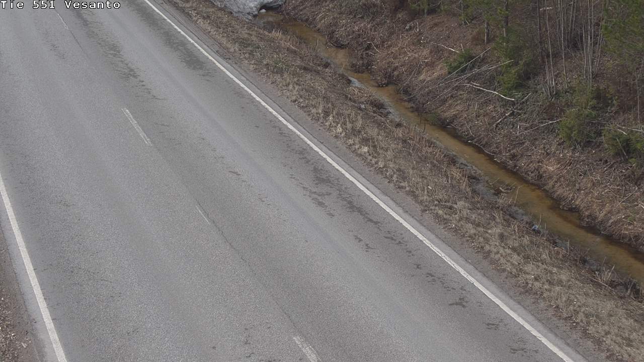 Weather Camera Image Road 551 Vesanto Löttökorpi, Vesanto, Pohjois-Savo