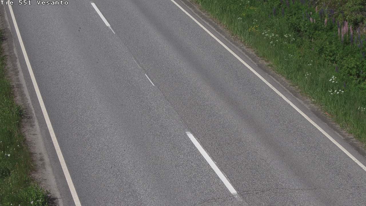 Weather Camera Image Road 551 Vesanto Löttökorpi, Vesanto, Pohjois-Savo