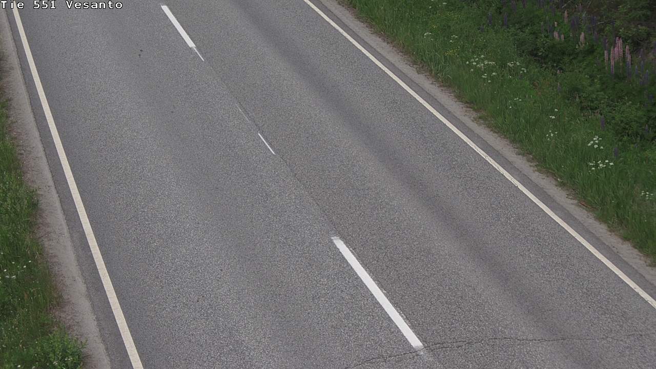 Weather Camera Image Road 551 Vesanto Löttökorpi, Vesanto, Pohjois-Savo