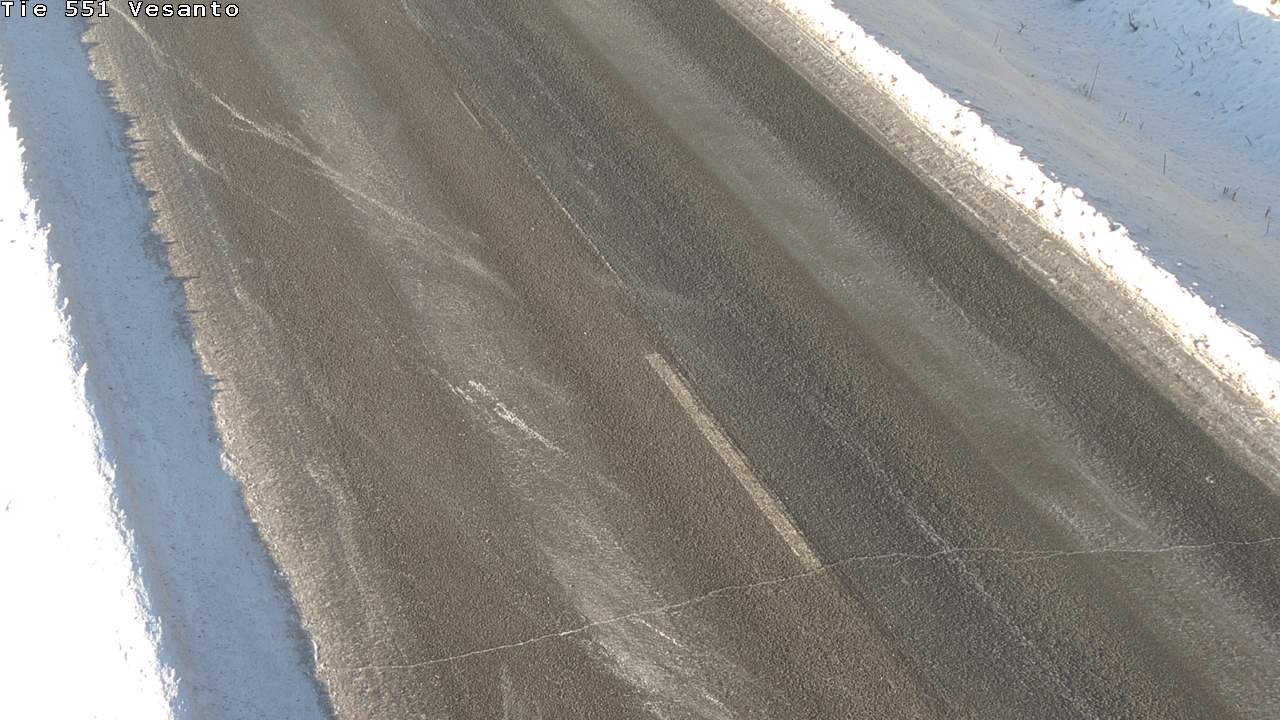 Weather Camera Image Väg 551 Vesanto Löttökorpi, Vesanto, Pohjois-Savo