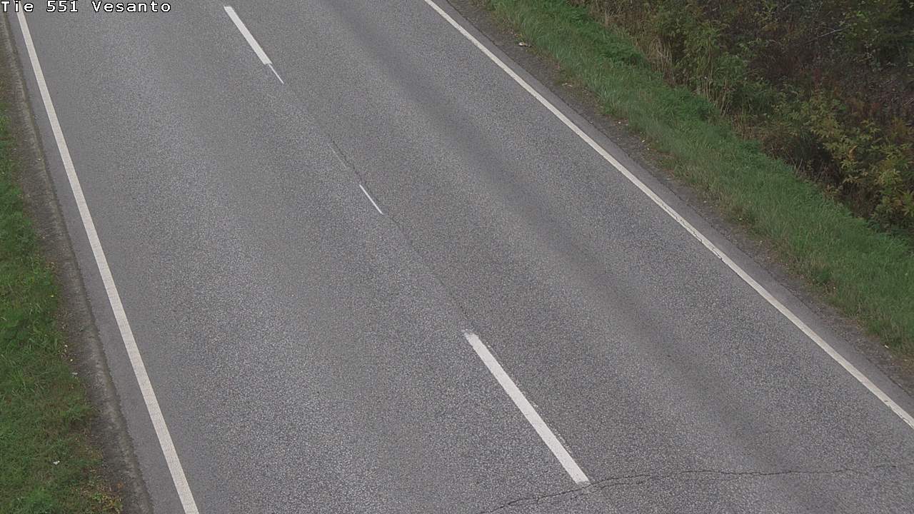 Weather Camera Image Väg 551 Vesanto Löttökorpi, Vesanto, Pohjois-Savo