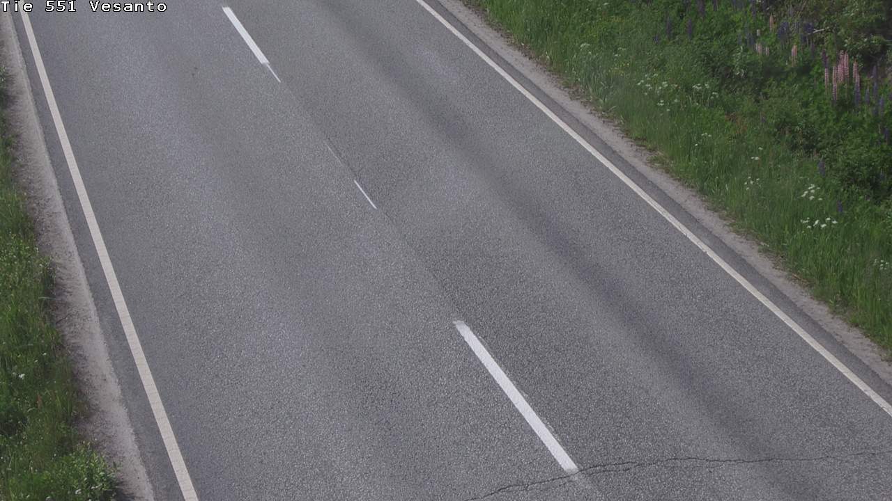 Weather Camera Image Road 551 Vesanto Löttökorpi, Vesanto, Pohjois-Savo