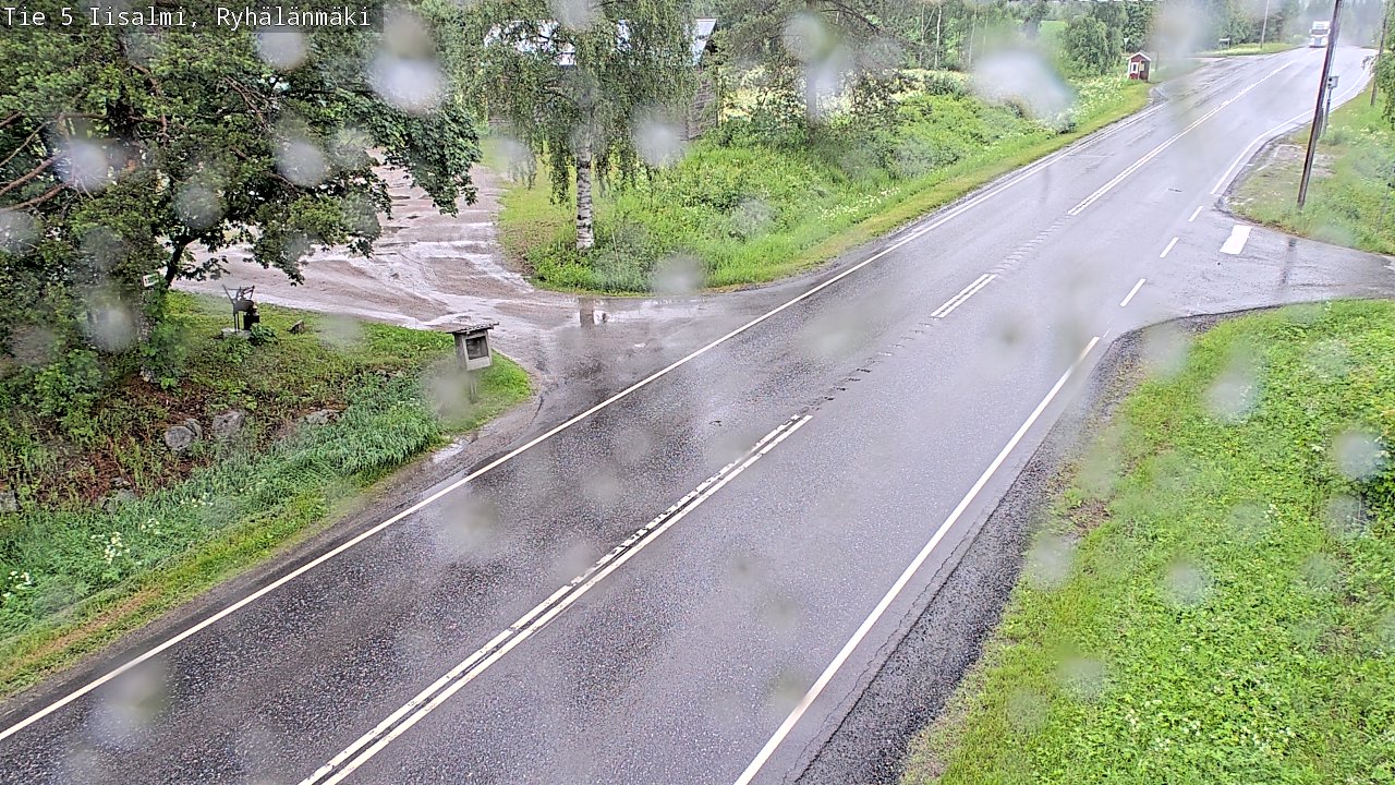 Weather Camera Image Väg 5 Idensalmi, Ryhälänmäki, Iisalmi, Pohjois-Savo