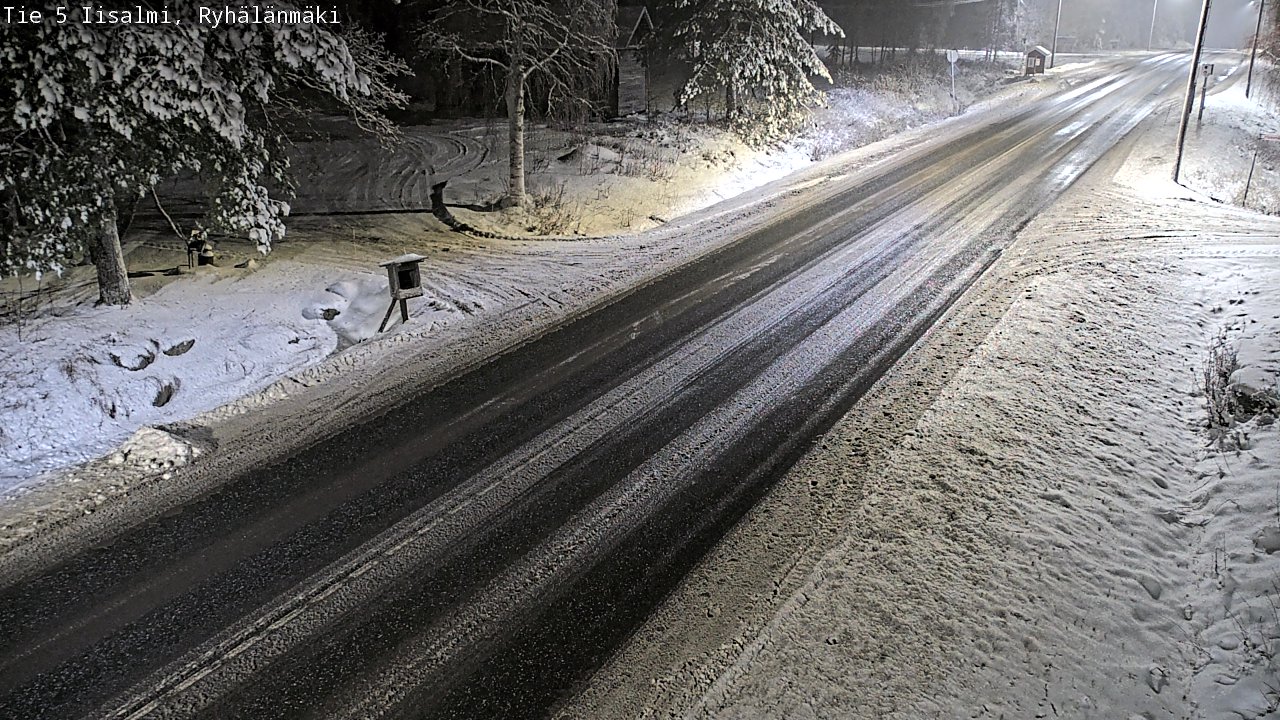 Weather Camera Image Väg 5 Idensalmi, Ryhälänmäki, Iisalmi, Pohjois-Savo