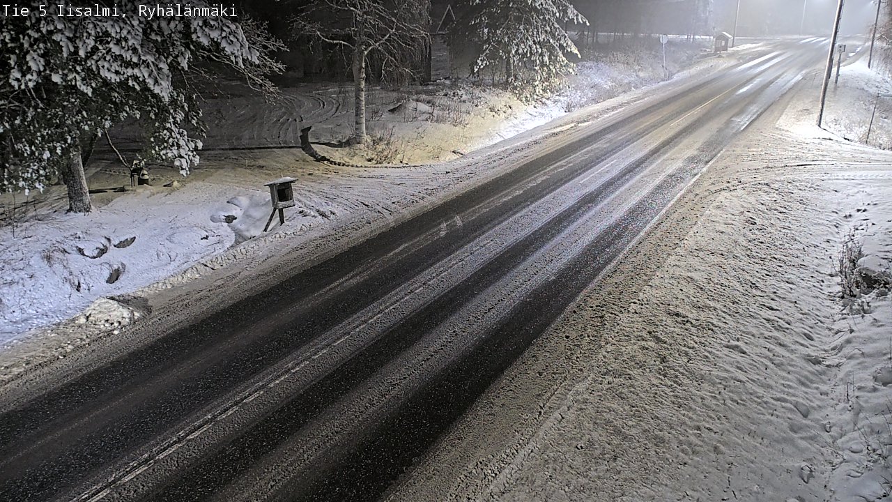 Weather Camera Image Väg 5 Idensalmi, Ryhälänmäki, Iisalmi, Pohjois-Savo