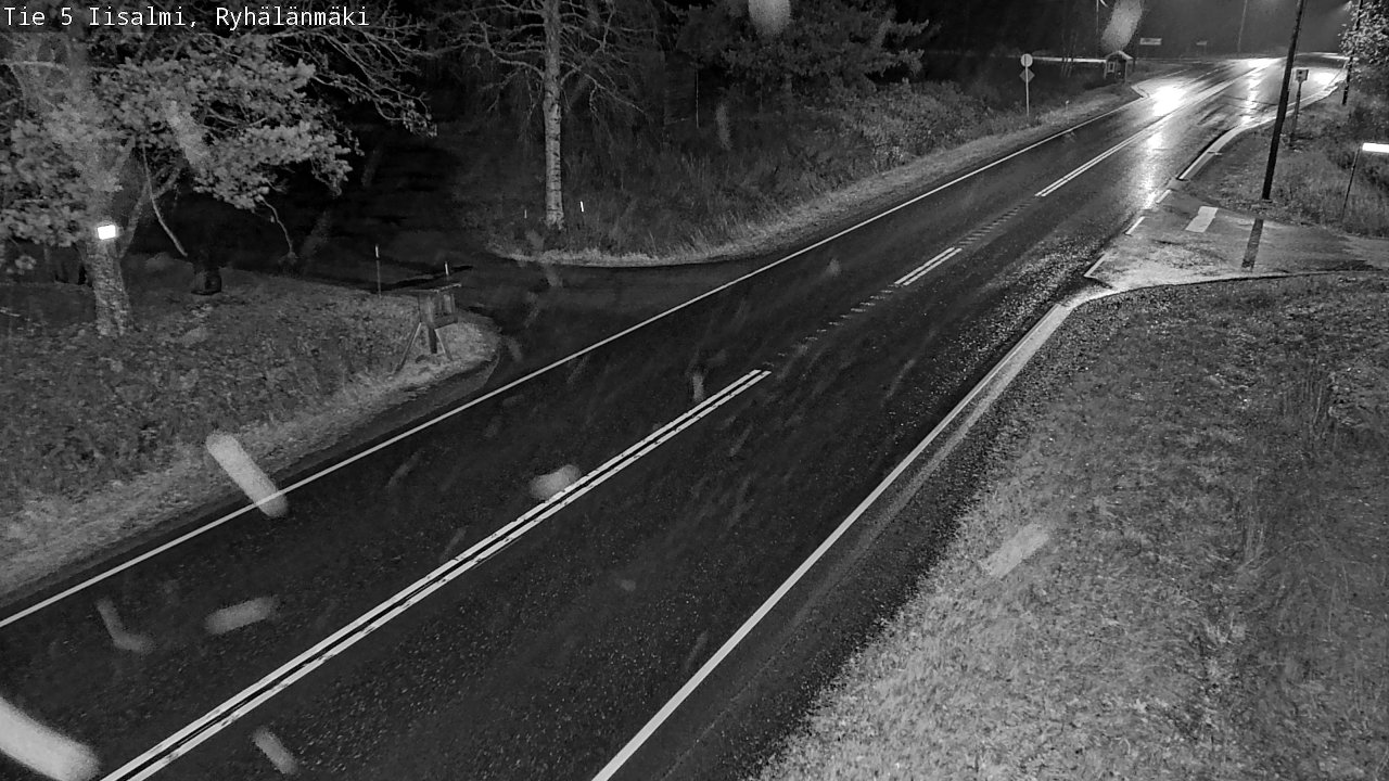Weather Camera Image Väg 5 Idensalmi, Ryhälänmäki, Iisalmi, Pohjois-Savo