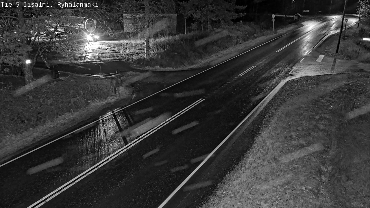 Weather Camera Image Väg 5 Idensalmi, Ryhälänmäki, Iisalmi, Pohjois-Savo