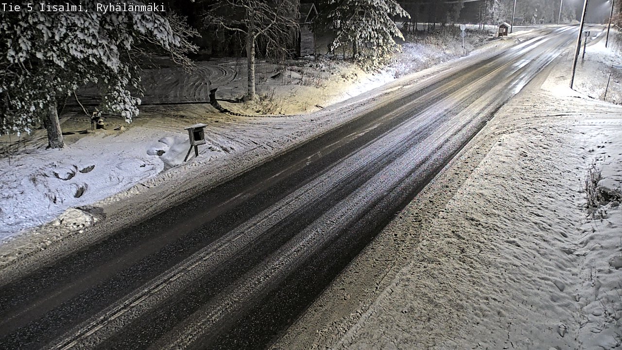 Weather Camera Image Väg 5 Idensalmi, Ryhälänmäki, Iisalmi, Pohjois-Savo