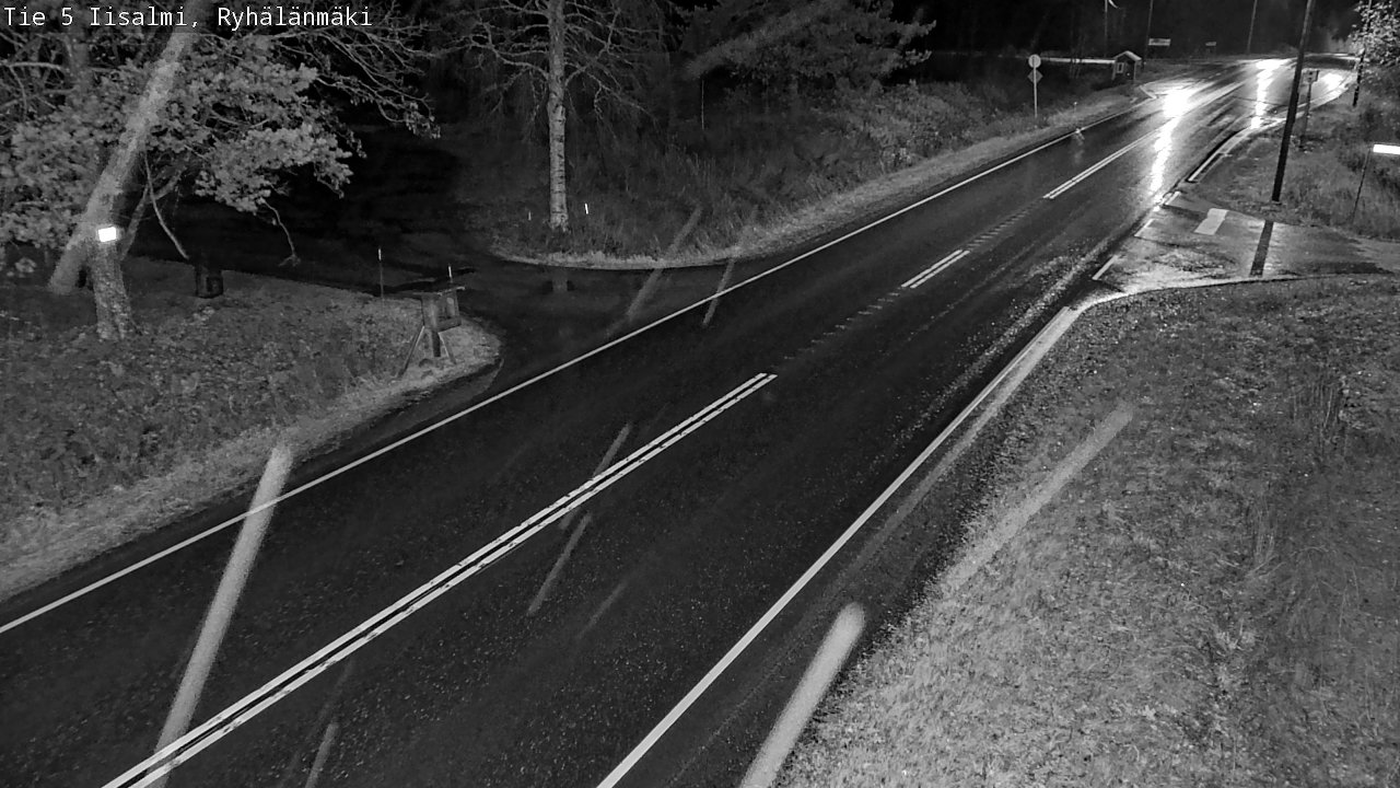Weather Camera Image Väg 5 Idensalmi, Ryhälänmäki, Iisalmi, Pohjois-Savo