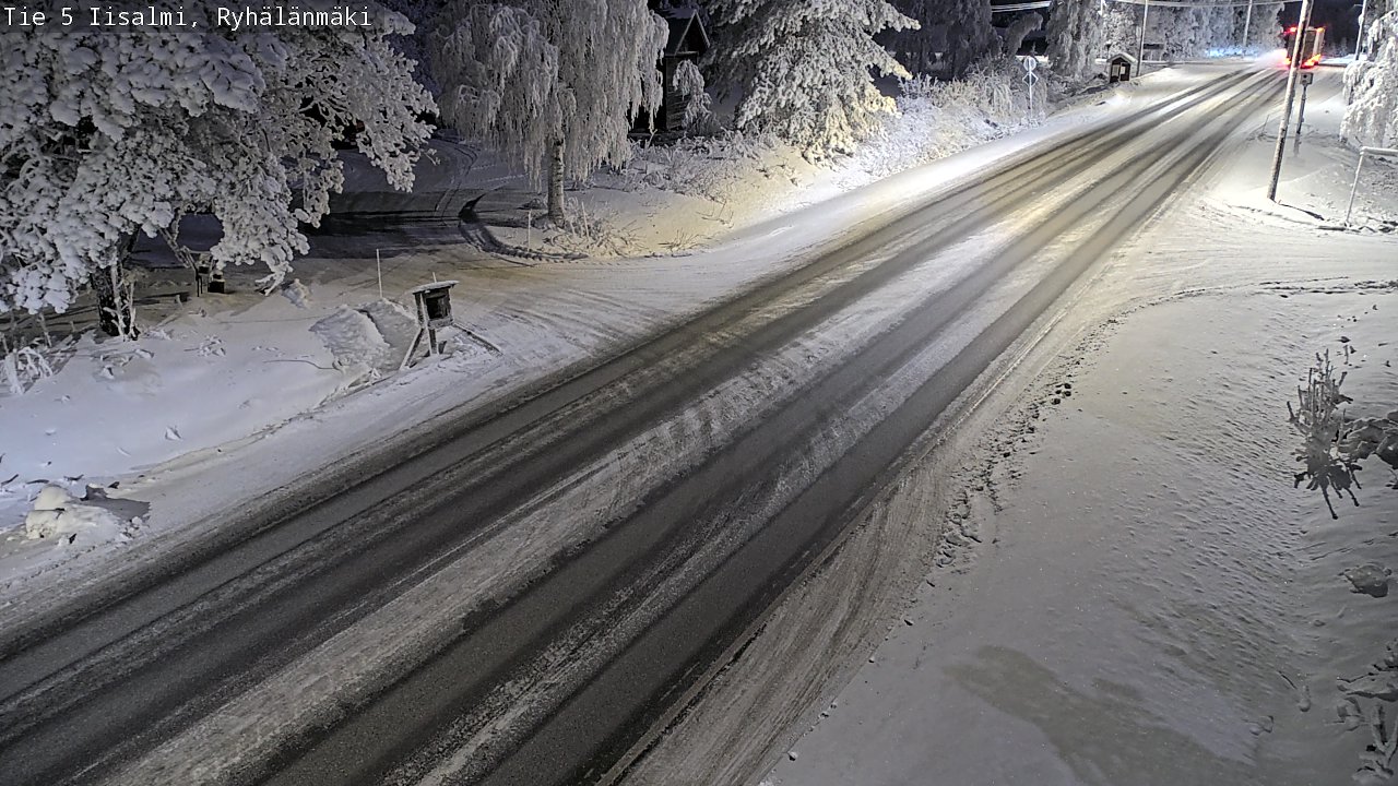 Weather Camera Image Väg 5 Idensalmi, Ryhälänmäki, Iisalmi, Pohjois-Savo