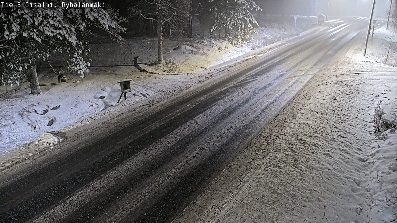 Weather Camera Image Väg 5 Idensalmi, Ryhälänmäki, Iisalmi, Pohjois-Savo