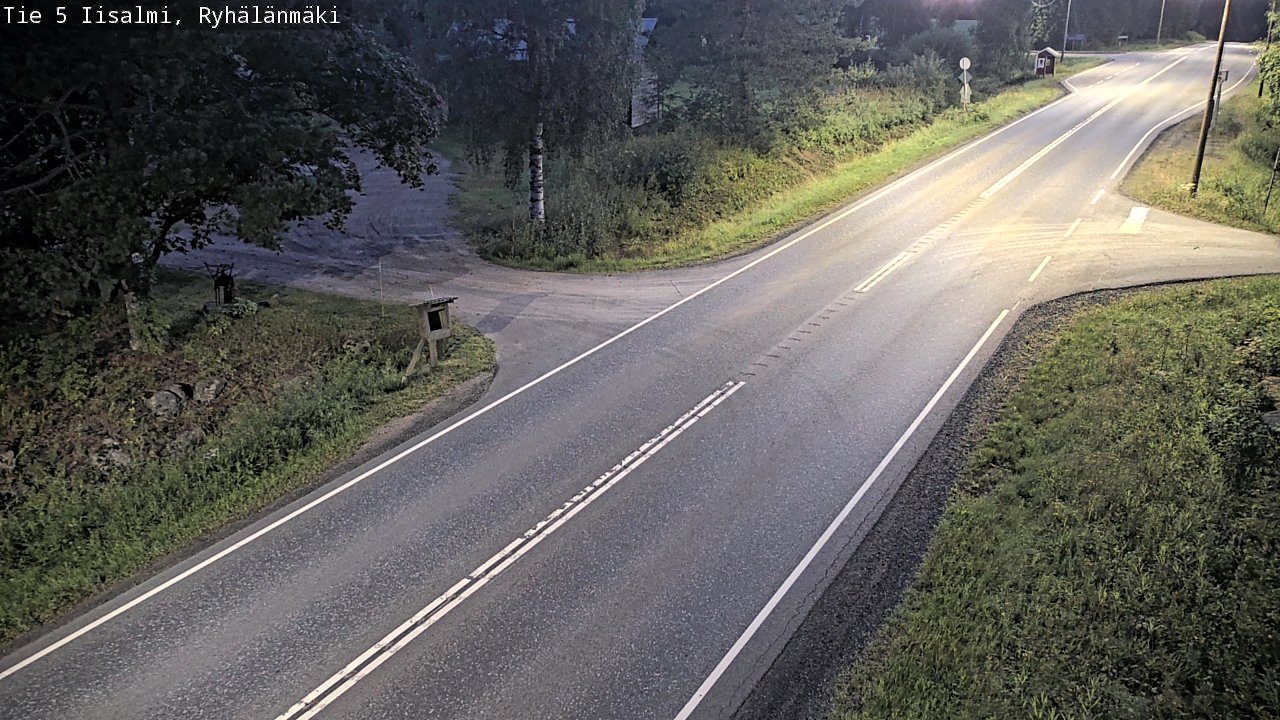 Kelikamerat Kuva Tie 5 Iisalmi, Ryhälänmäki, Iisalmi, Pohjois-Savo