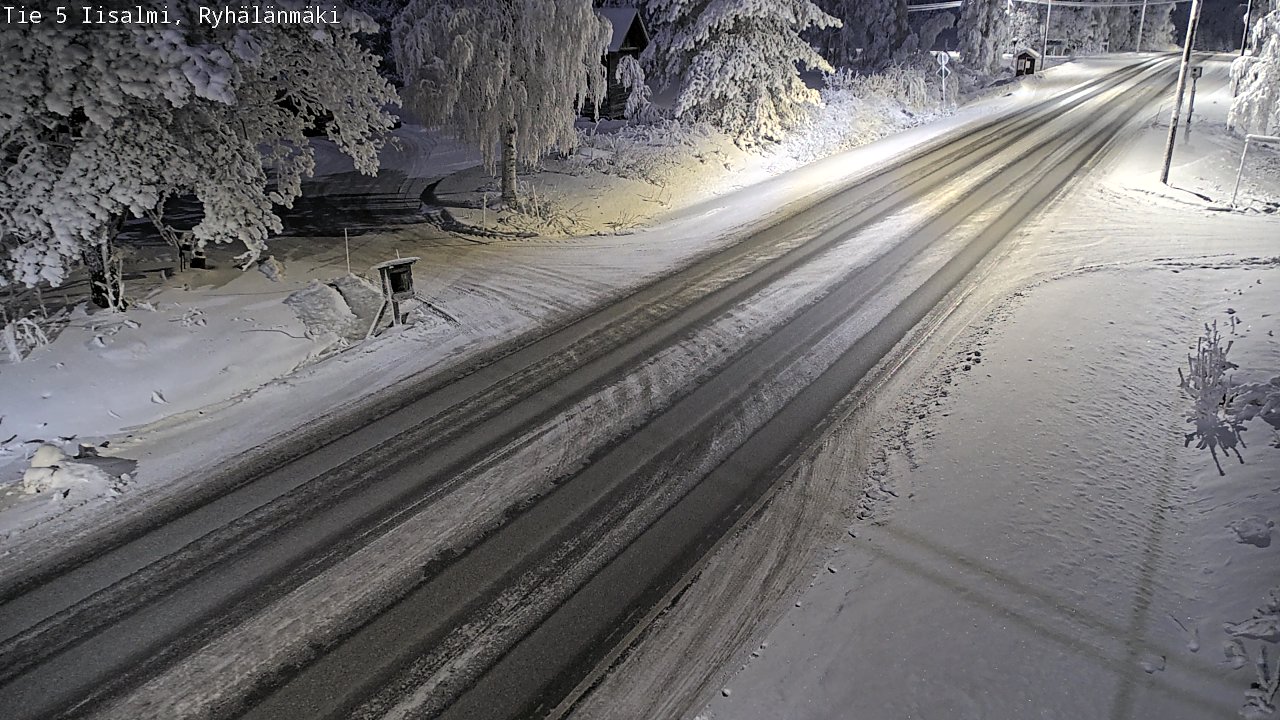 Weather Camera Image Väg 5 Idensalmi, Ryhälänmäki, Iisalmi, Pohjois-Savo