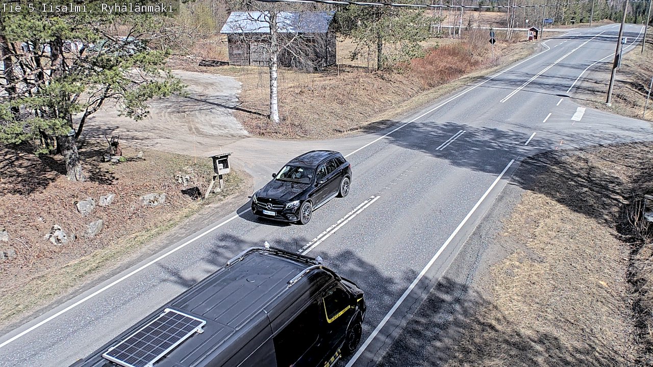 Weather Camera Image Väg 5 Idensalmi, Ryhälänmäki, Iisalmi, Pohjois-Savo