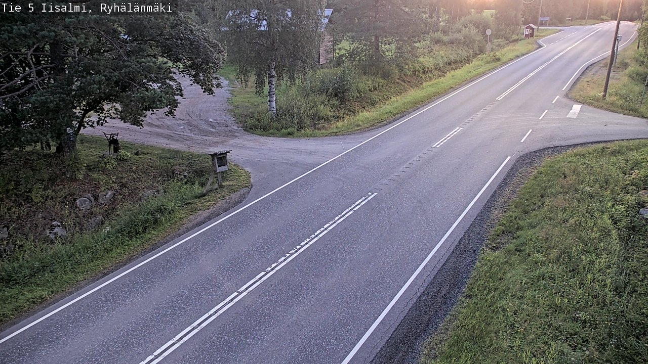 Kelikamerat Kuva Tie 5 Iisalmi, Ryhälänmäki, Iisalmi, Pohjois-Savo