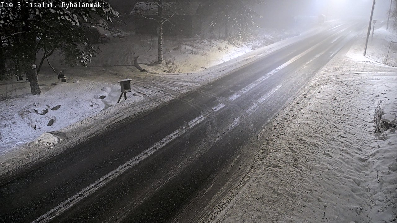 Weather Camera Image Väg 5 Idensalmi, Ryhälänmäki, Iisalmi, Pohjois-Savo