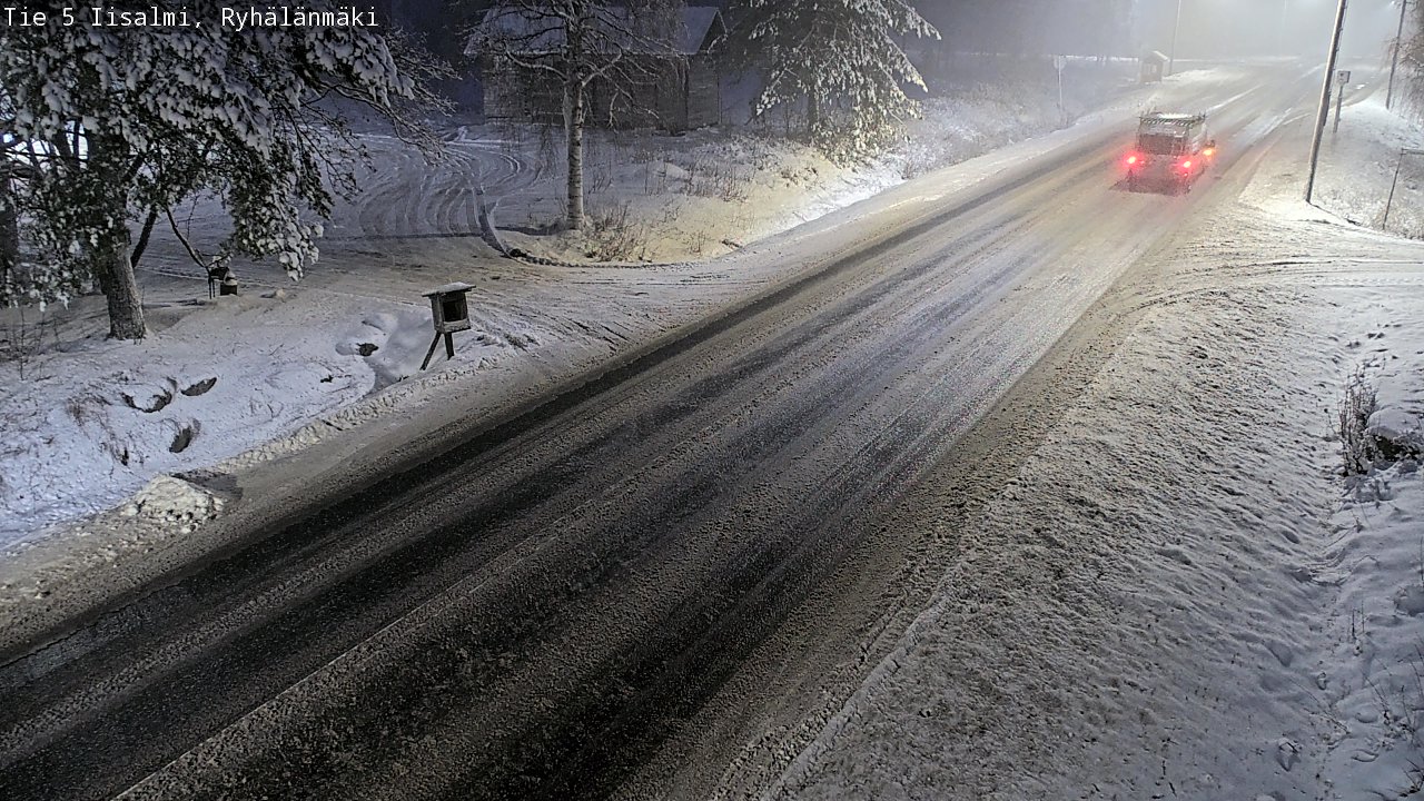 Weather Camera Image Väg 5 Idensalmi, Ryhälänmäki, Iisalmi, Pohjois-Savo