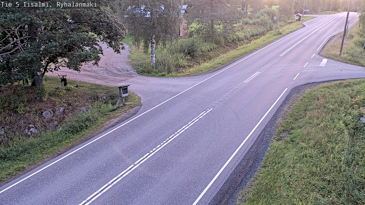 Kelikamerat Kuva Tie 5 Iisalmi, Ryhälänmäki, Iisalmi, Pohjois-Savo