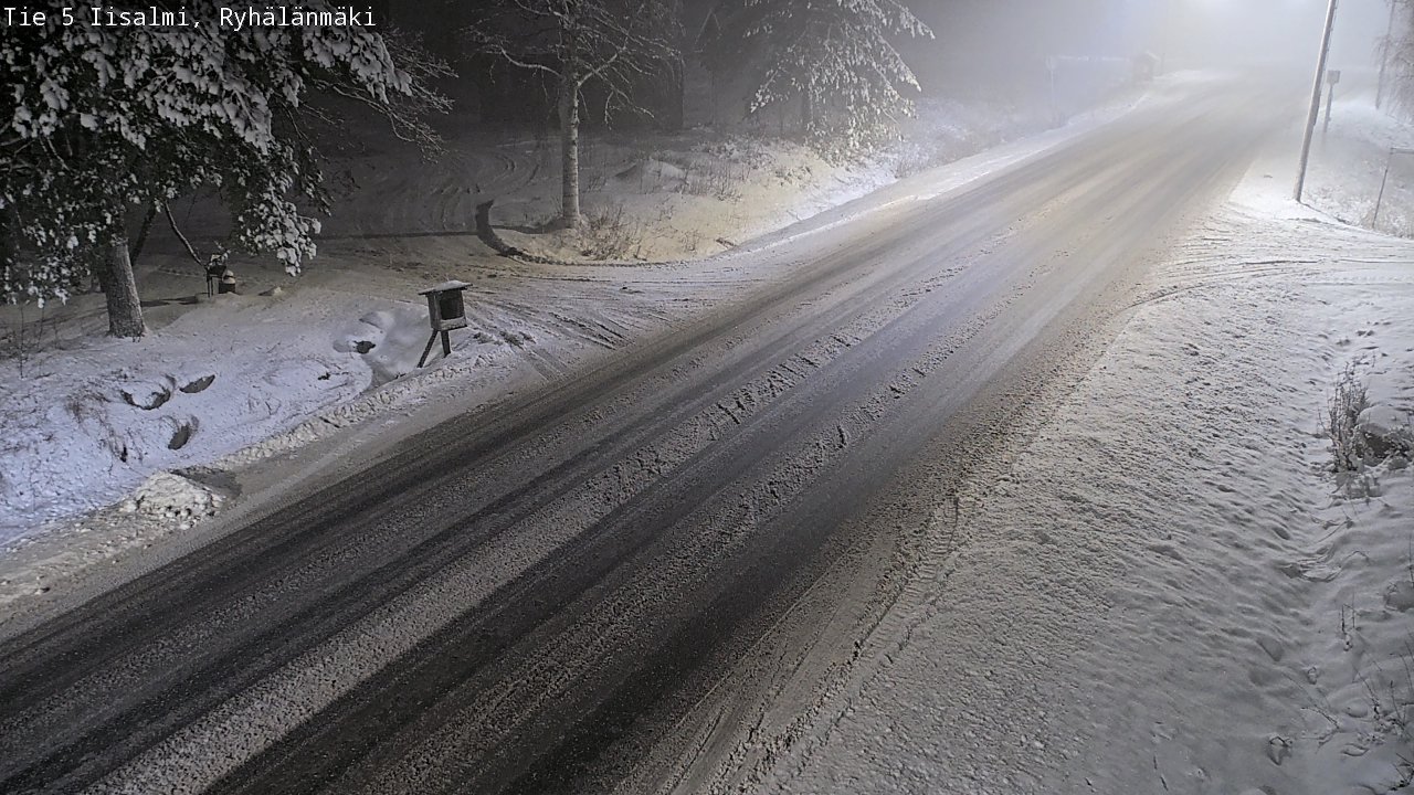 Weather Camera Image Väg 5 Idensalmi, Ryhälänmäki, Iisalmi, Pohjois-Savo